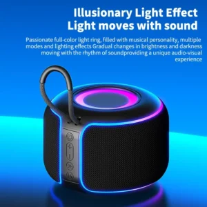 Sooyn Choice Portable Wireless Audio Speaker Black/Purple/Red Waterproof Output Power 8W C5 LZ-B7