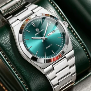 PAAZOMU Elegant Watch For Women Waterproof Luminous Date Week Ladies Watches Quartz Stainless Steel Woman's Fashion Wristwatch