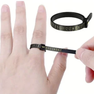 1pc Ring Size Measuring Instrument Ring Size Measuring Instrument Male and Female Finger Size, Ring Measuring Tool