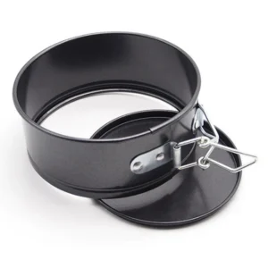 1PC Cake Pan Round Mold with Lock Household Pizza Thickened Carbon Steel Baking Pan Baking Supplies Food Production