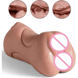 3 IN 1 Sex Toys Masturbation For Men Deep Throat Artificial Real Pussy Oral Male MasturbatorBlowjob Realistic Rubber Vagina 18