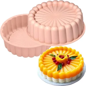 1 non-stick cake pan,multi-functional round, heat-resistant, DIY baking mold perfect for weddings, birthdays and other occasions