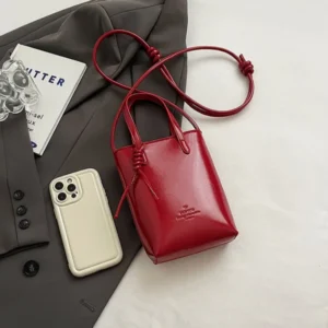 Women Handbags Female Pu Leather Shoulder Bags Luxury Large Capacity Crossbody Bags Solid Flap for Women Portable Phone Purse
