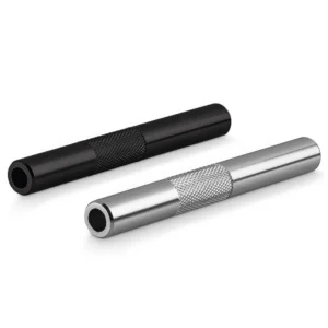 3/6/10Pcs Metal Straw Aluminium Alloy Tube With Cleaning Brush Gadget For Men Smoking Accessories Tobacco Herb Tool For Women