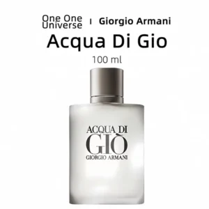 Armani Acqua di Gio EDT 100ml for Men Giorgio Armani Classic Fresh Aquatic Woody Scent Long Lasting Light Perfume Cologne Spray