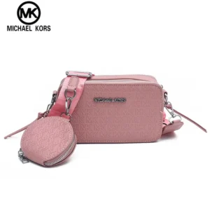 2026 Michael Kors women's fashionable casual crossbody camera bag MK letter mother and child bag commuting bag